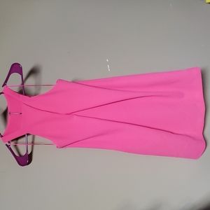 Trina Turk Hot Pink Knee Legnth Dress